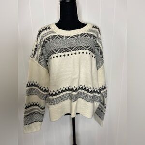 Lucky Brand Patterned Sweater